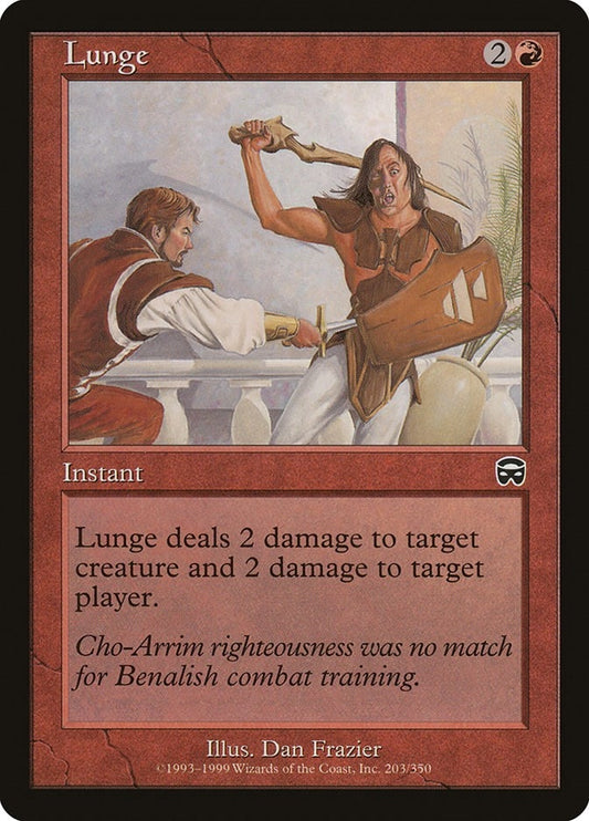 Image for Lunge (203) (Mercadian Masques) - Magic: The Gathering