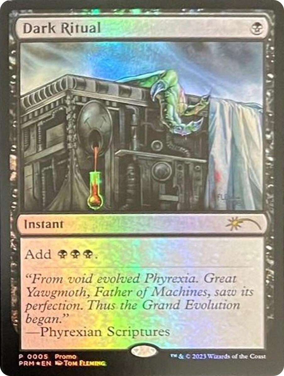 Image for Dark Ritual (Graphic Novel Insert) (5) (Media Promos) - Magic: The Gathering