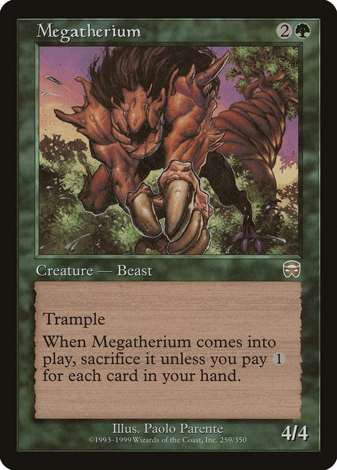 Image for Megatherium (259) (Mercadian Masques) - Magic: The Gathering
