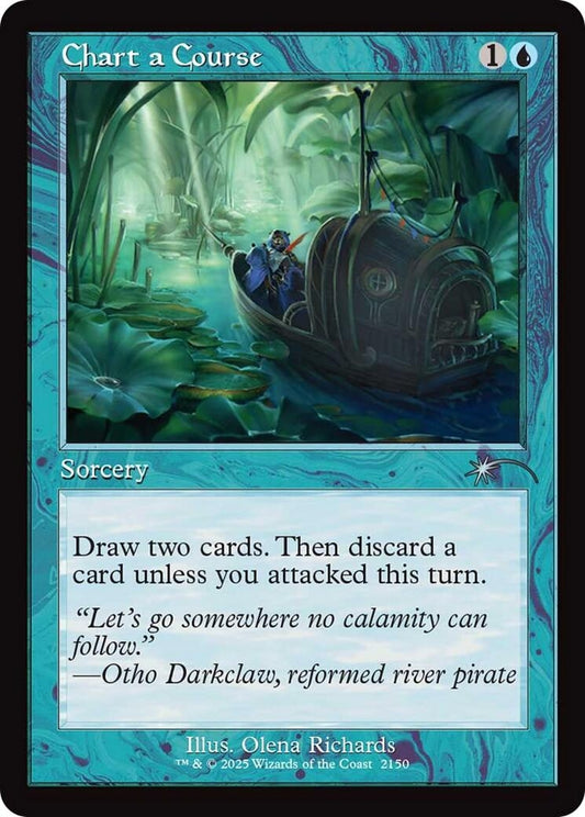Image for Chart a Course (Retro Frame) (2150) (Secret Lair Drop Series) - Magic: The Gathering