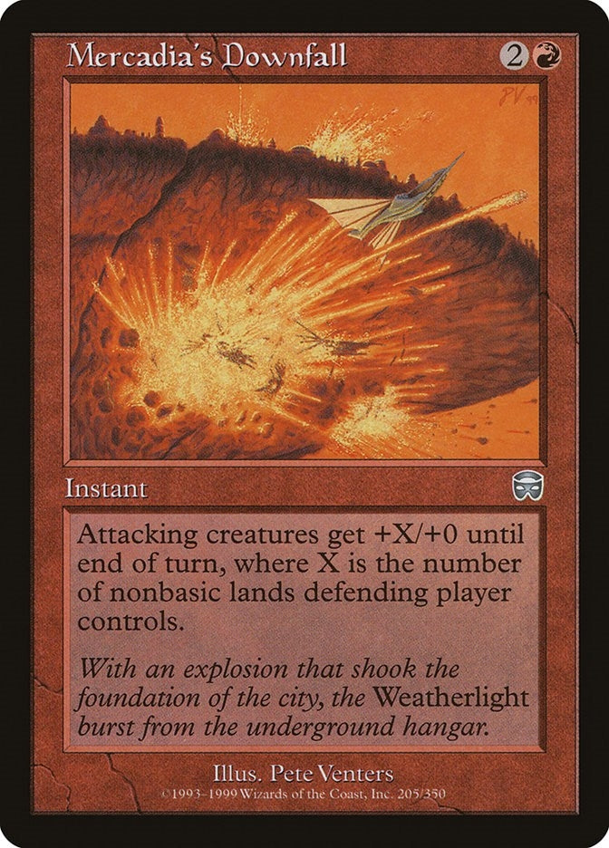 Image for Mercadia's Downfall (205) (Mercadian Masques) - Magic: The Gathering