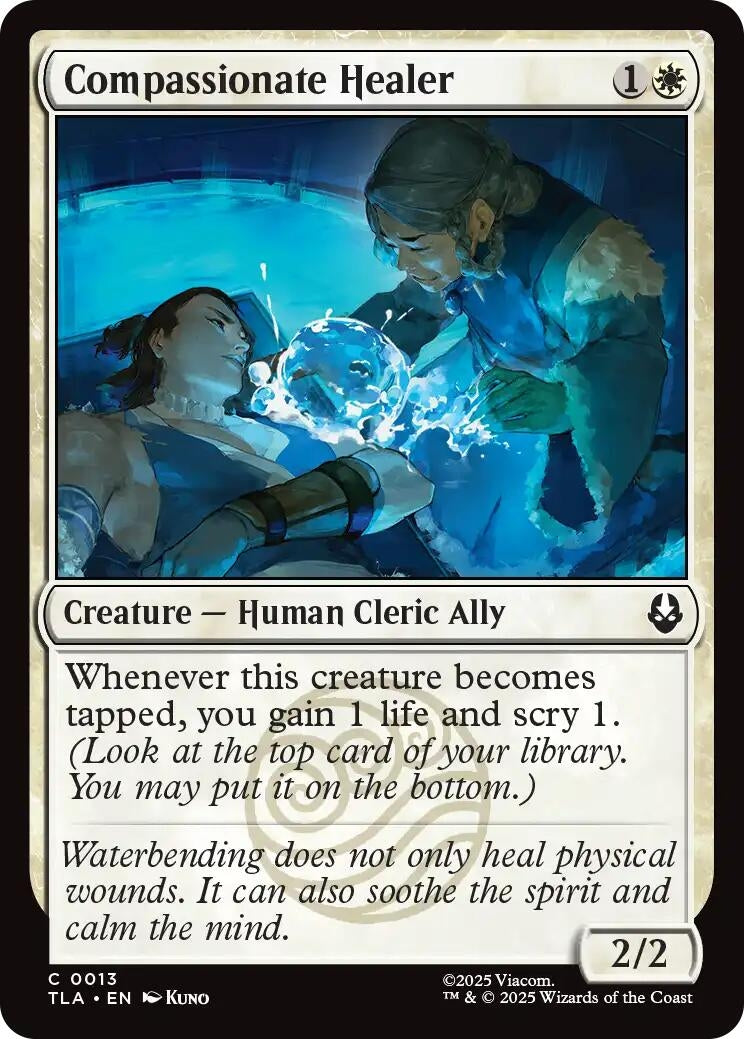 Image for Compassionate Healer (13) (Avatar: The Last Airbender) - Magic: The Gathering