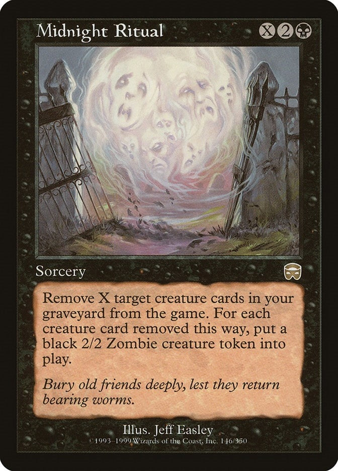 Image for Midnight Ritual (146) (Mercadian Masques) - Magic: The Gathering