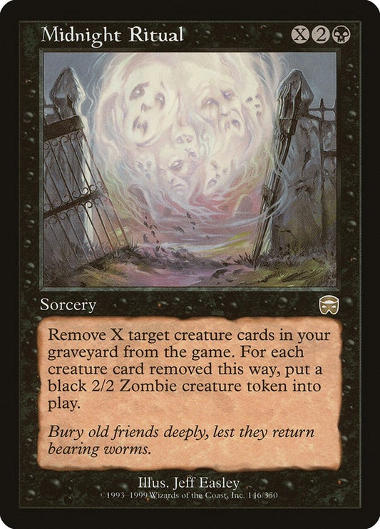 Image for Midnight Ritual (146) (Mercadian Masques) - Magic: The Gathering