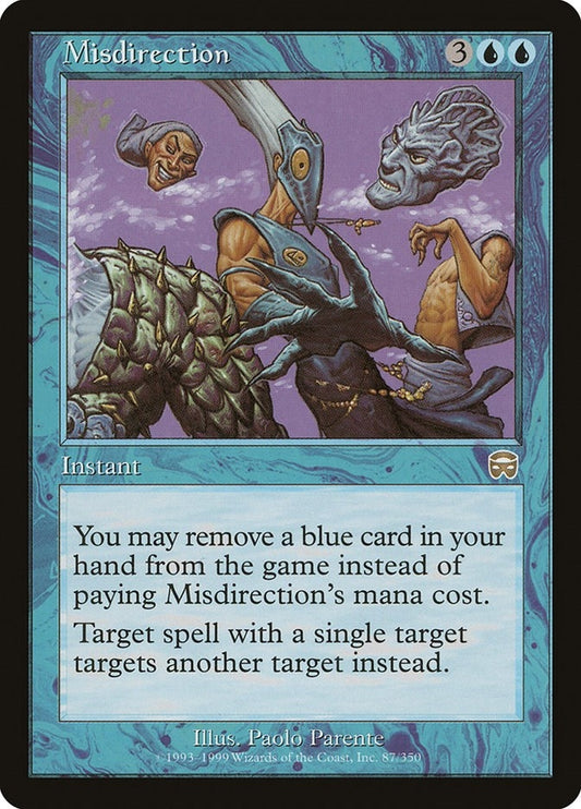 Image for Misdirection (87) (Mercadian Masques) - Magic: The Gathering
