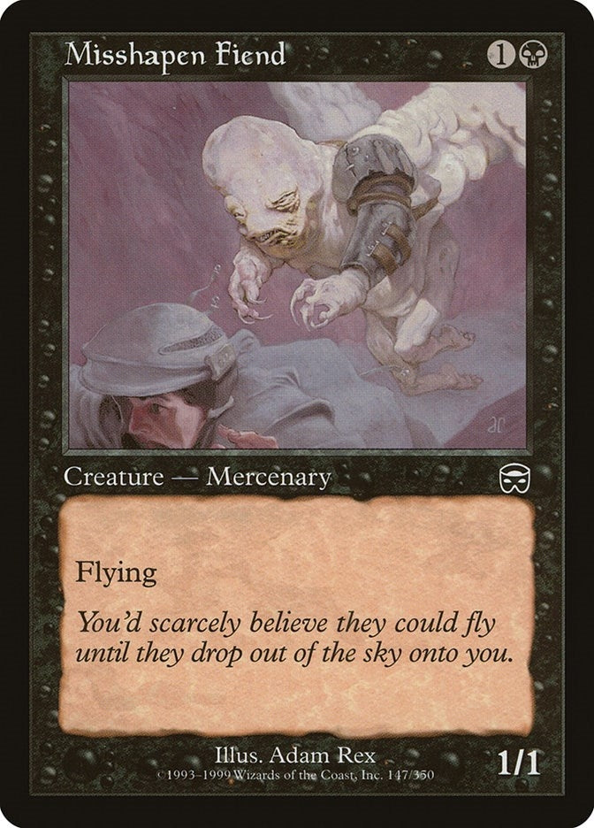Image for Misshapen Fiend (147) (Mercadian Masques) - Magic: The Gathering