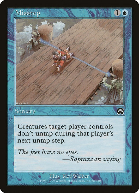 Image for Misstep (88) (Mercadian Masques) - Magic: The Gathering