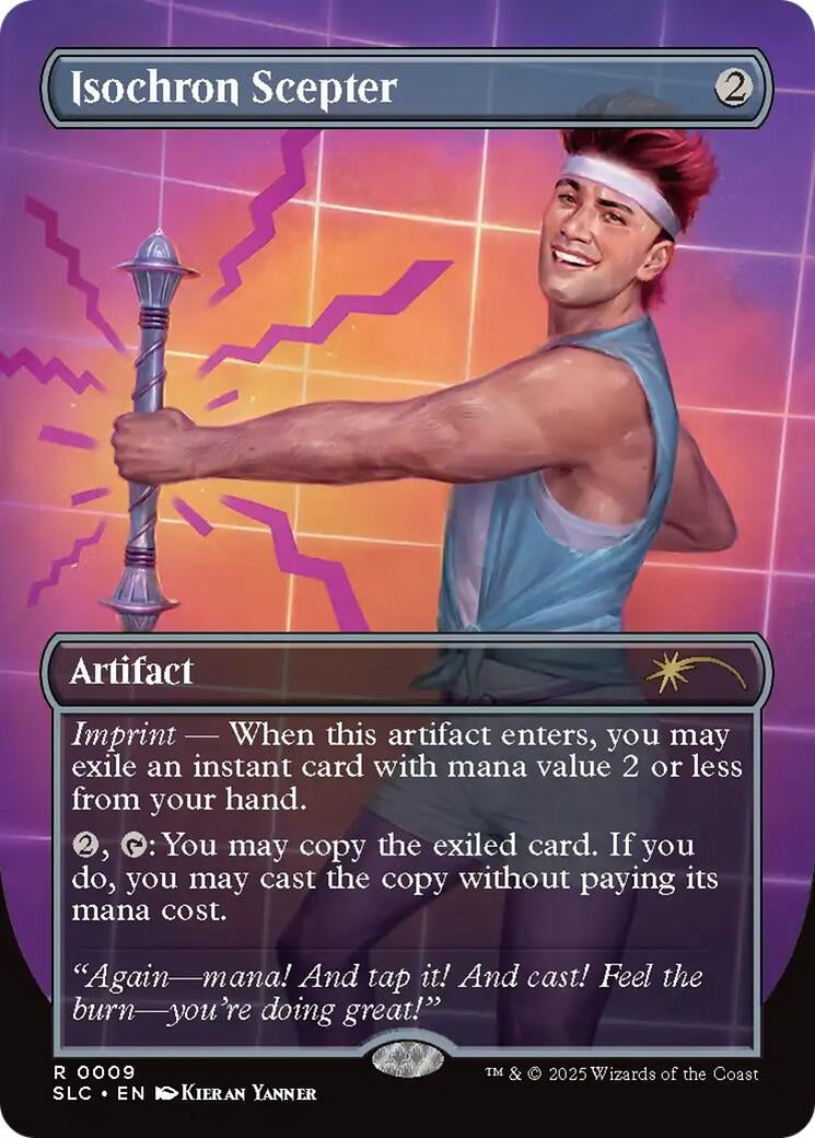 Image for Isochron Scepter (9) (Secret Lair Countdown Kit) - Magic: The Gathering