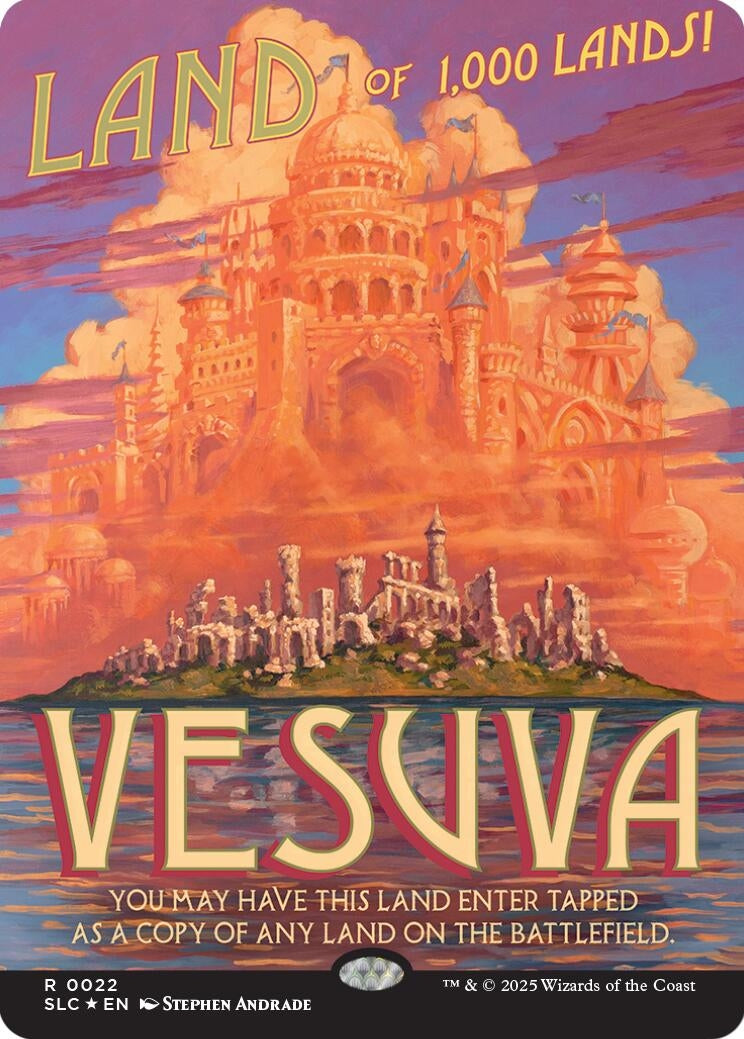 Image for Vesuva (Halo Foil) (49) (Secret Lair Countdown Kit) - Magic: The Gathering