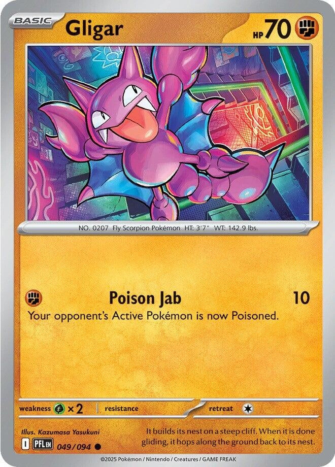 Gligar (049/094) (ME02: Phantasmal Flames)