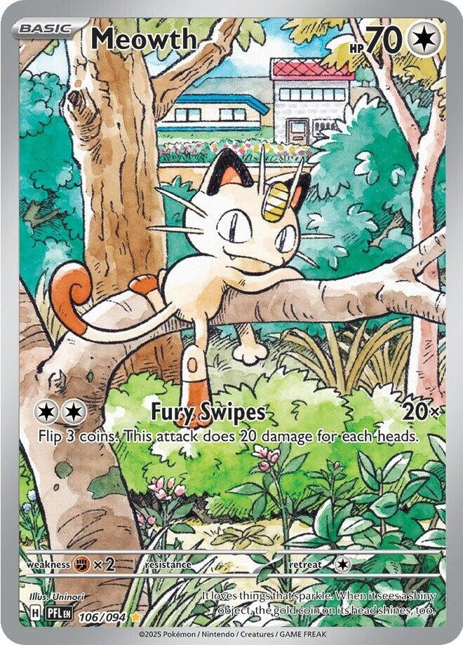Meowth (106/094) (ME02: Phantasmal Flames)