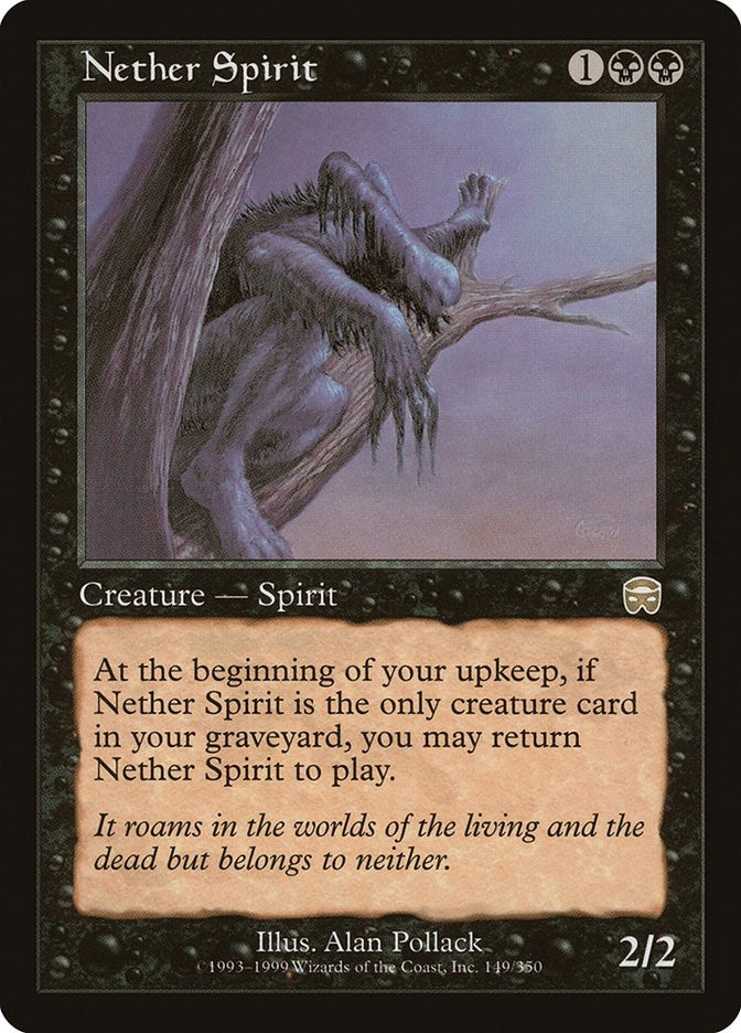 Image for Nether Spirit (149) (Mercadian Masques) - Magic: The Gathering