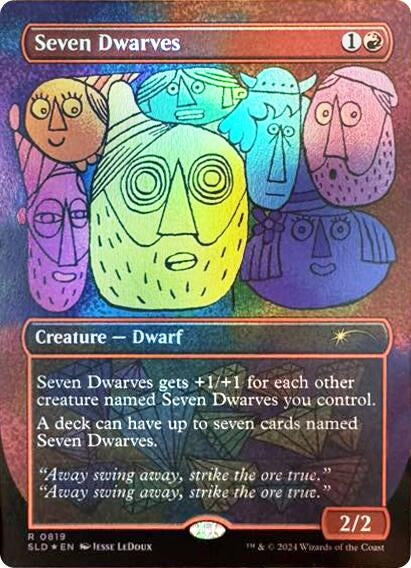 Image for Seven Dwarves (0819) (819) (Secret Lair Drop Series) - Magic: The Gathering