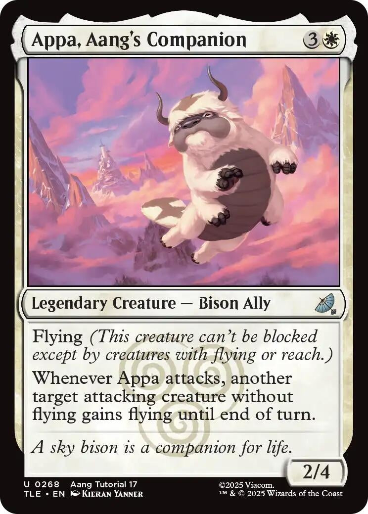 Image for Appa, Aang's Companion (0268) (268) (Avatar: The Last Airbender: Eternal-Legal) - Magic: The Gathering