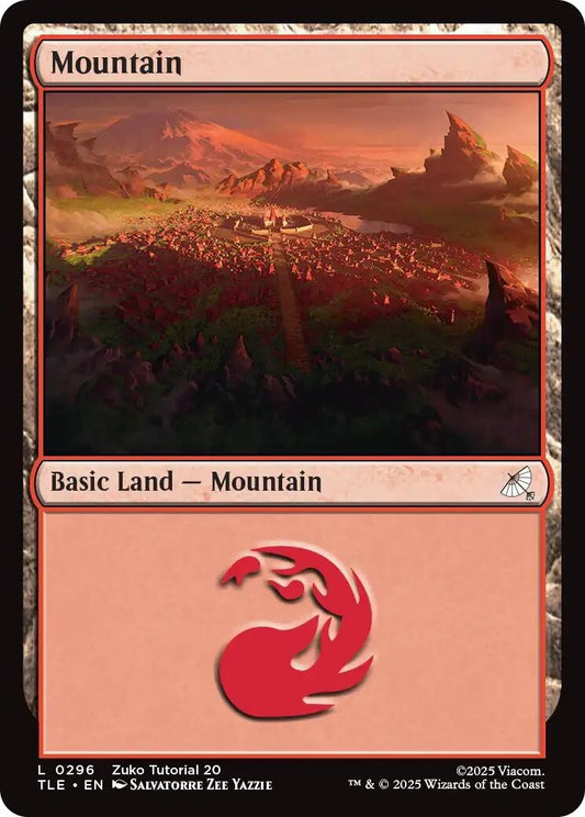 Image for Mountain (0296) (296) (Avatar: The Last Airbender: Eternal-Legal) - Magic: The Gathering