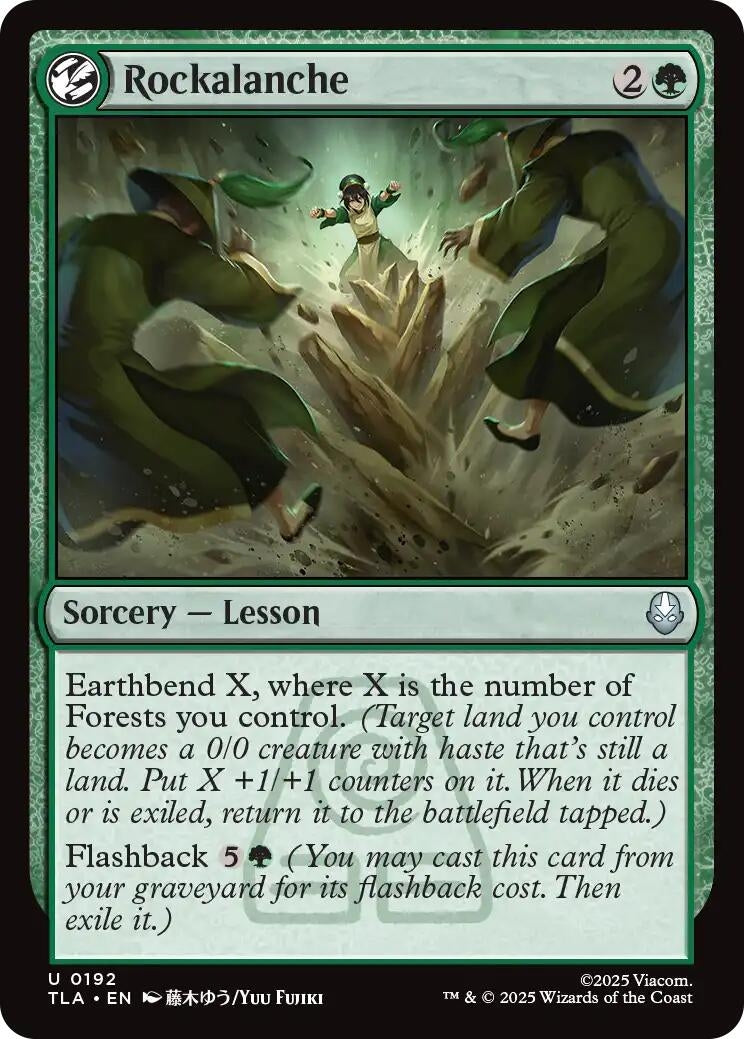 Image for Rockalanche (192) (Avatar: The Last Airbender) - Magic: The Gathering