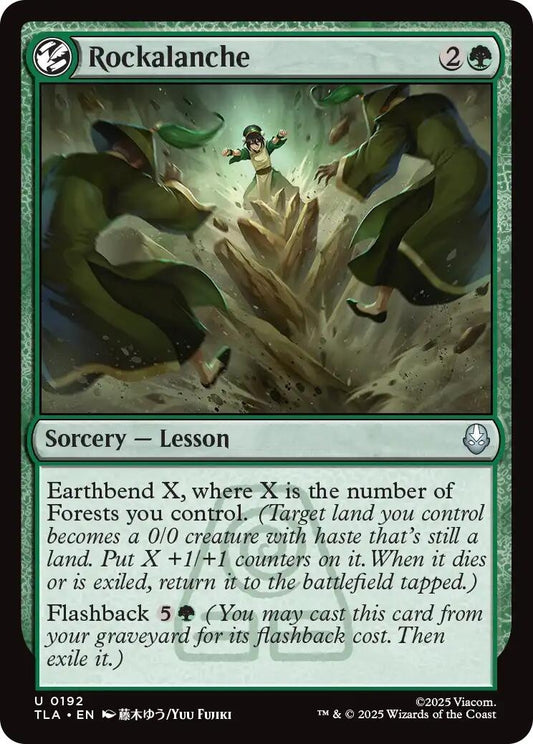 Image for Rockalanche (192) (Avatar: The Last Airbender) - Magic: The Gathering
