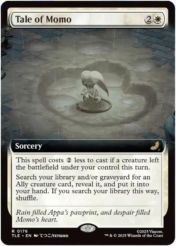 Image for Tale of Momo (Extended Art) (176) (Avatar: The Last Airbender: Eternal-Legal) - Magic: The Gathering