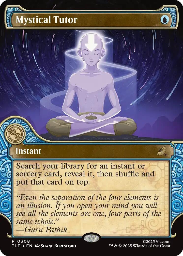 Image for Mystical Tutor (Showcase) (308) (Avatar: The Last Airbender: Eternal-Legal) - Magic: The Gathering