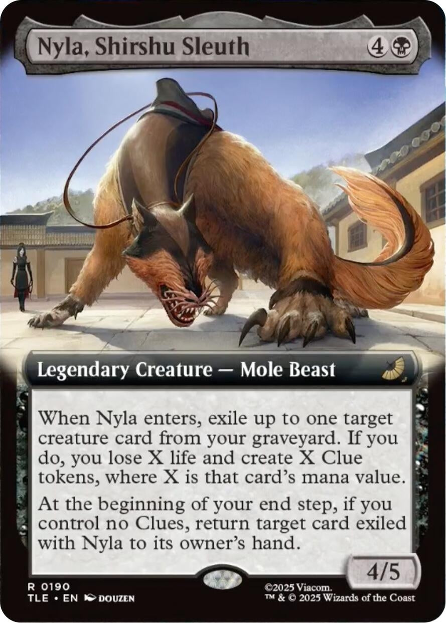 Image for Nyla, Shirshu Sleuth (Extended Art) (190) (Avatar: The Last Airbender: Eternal-Legal) - Magic: The Gathering