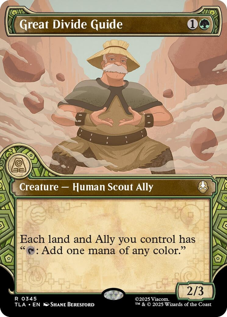 Image for Great Divide Guide (Showcase) (345) (Avatar: The Last Airbender) - Magic: The Gathering