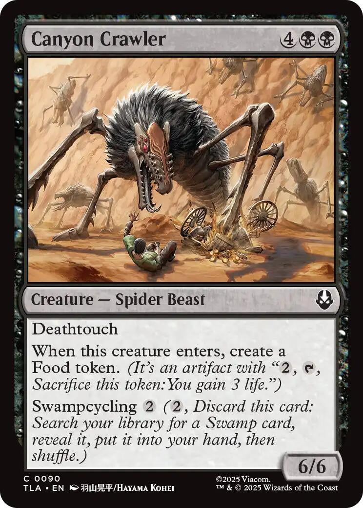 Image for Canyon Crawler (90) (Avatar: The Last Airbender) - Magic: The Gathering
