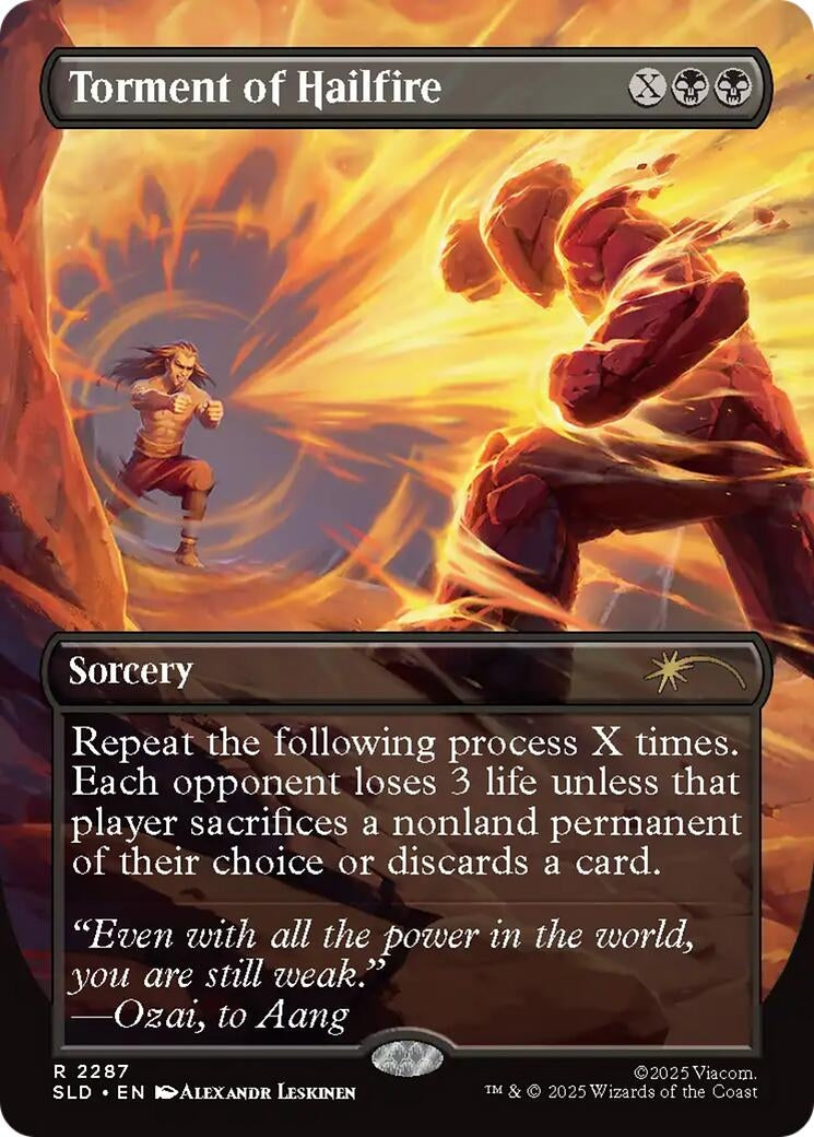 Image for Torment of Hailfire (2287) (2287) (Secret Lair Drop Series) - Magic: The Gathering