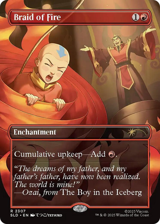 Image for Braid of Fire (2307) (2307) (Secret Lair Drop Series) - Magic: The Gathering