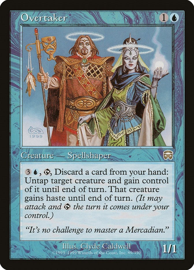 Image for Overtaker (89) (Mercadian Masques) - Magic: The Gathering