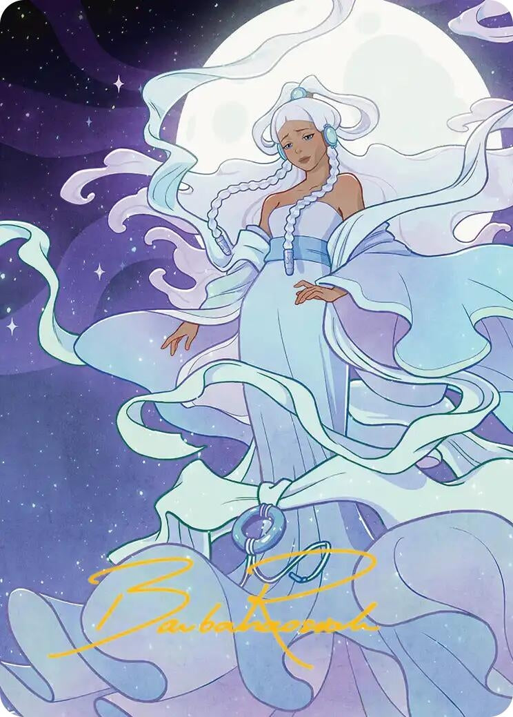 Image for Yue, the Moon Spirit 2 Art Card (Gold-Stamped Signature) (41) (Avatar: The Last Airbender) - Magic: The Gathering