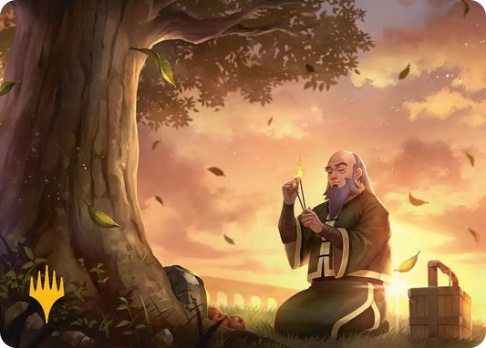 Image for Bastion of Remembrance Art Card (Gold-Stamped Planeswalker Symbol) (30) (Avatar: The Last Airbender) - Magic: The Gathering
