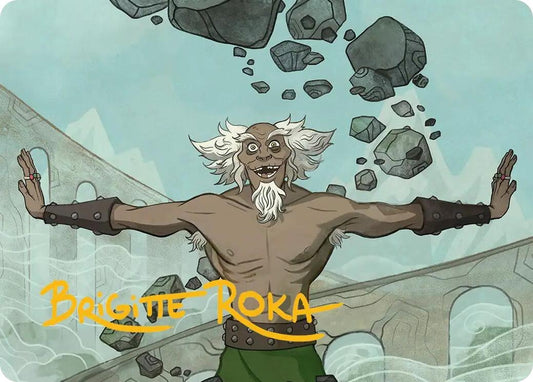 Image for Bumi, Unleashed Art Card (Gold-Stamped Signature) (46) (Avatar: The Last Airbender) - Magic: The Gathering