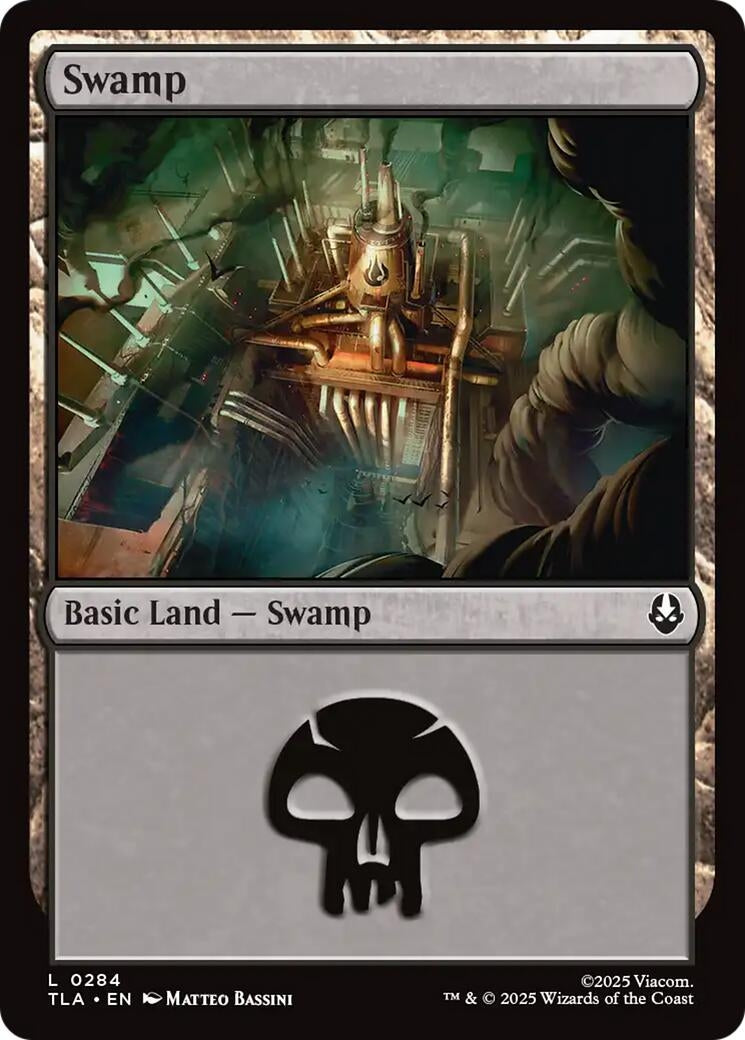 Image for Swamp (0284) (284) (Avatar: The Last Airbender) - Magic: The Gathering