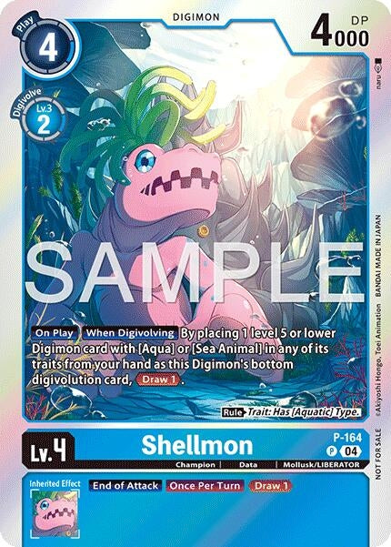 Image for Shellmon (Event Pack 8) (P-164 P) - Digimon Card Game