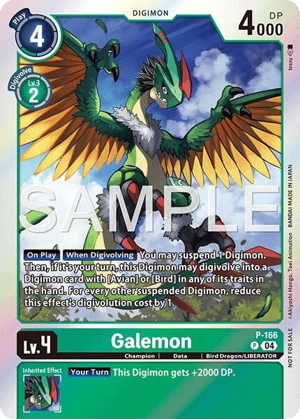 Image for Galemon (Event Pack 8) (P-166 P) - Digimon Card Game