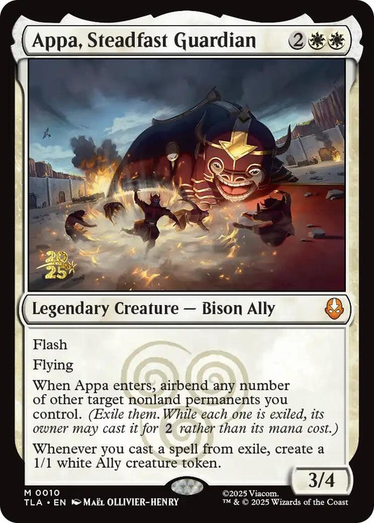 Image for Appa, Steadfast Guardian (10) (Prerelease Cards) - Magic: The Gathering