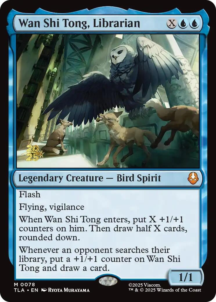 Image for Wan Shi Tong, Librarian (78) (Prerelease Cards) - Magic: The Gathering