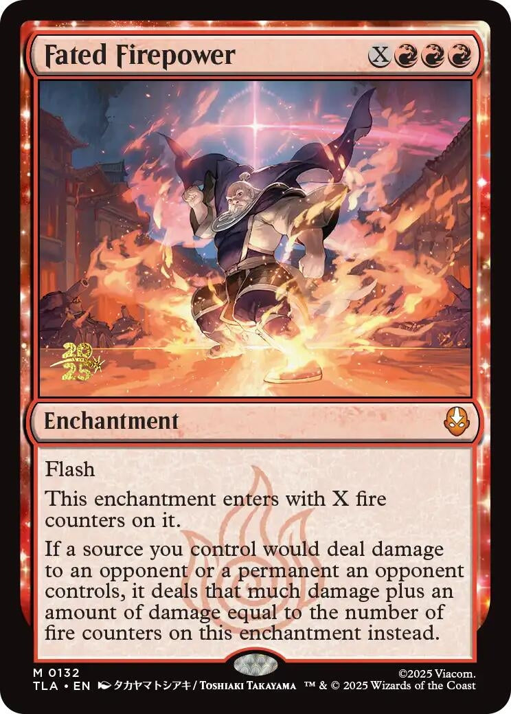 Image for Fated Firepower (132) (Prerelease Cards) - Magic: The Gathering