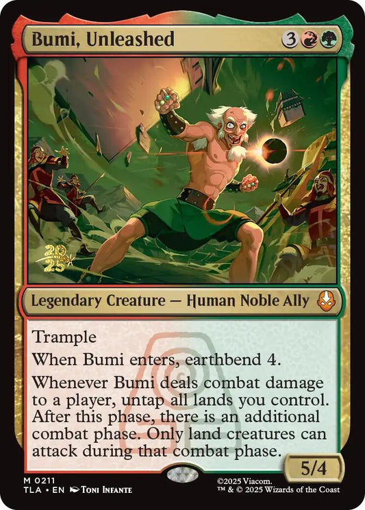 Image for Bumi, Unleashed (211) (Prerelease Cards) - Magic: The Gathering