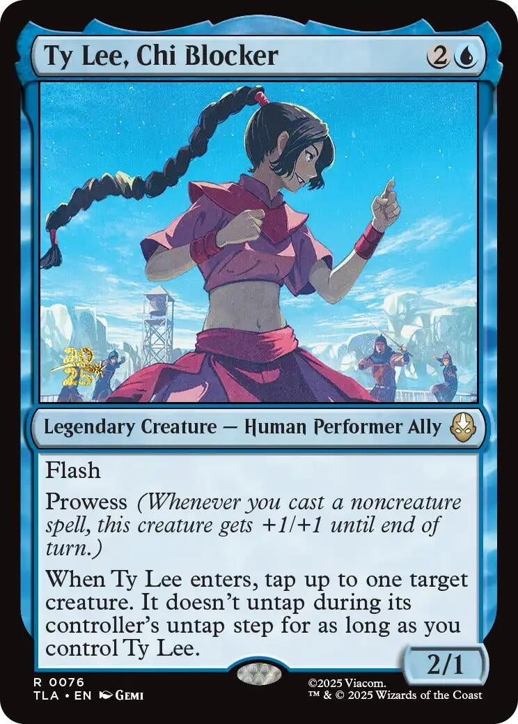 Image for Ty Lee, Chi Blocker (76) (Prerelease Cards) - Magic: The Gathering
