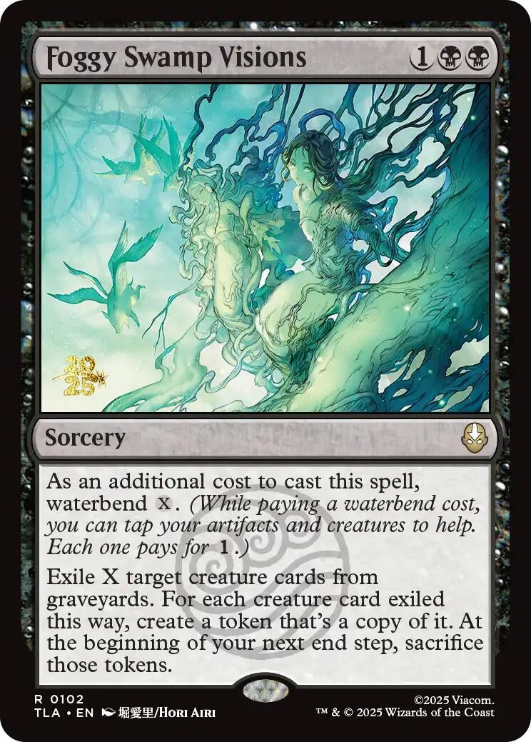Image for Foggy Swamp Visions (102) (Prerelease Cards) - Magic: The Gathering