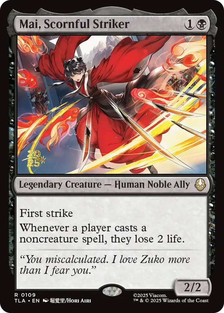 Image for Mai, Scornful Striker (109) (Prerelease Cards) - Magic: The Gathering