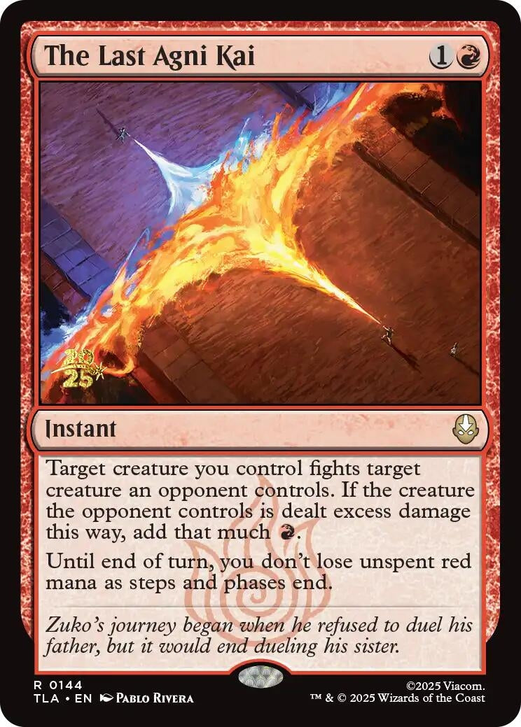 Image for The Last Agni Kai (144) (Prerelease Cards) - Magic: The Gathering