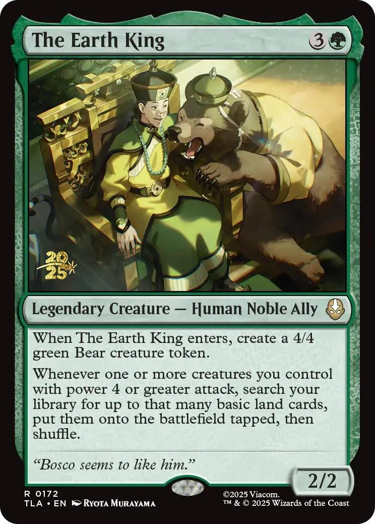 Image for The Earth King (172) (Prerelease Cards) - Magic: The Gathering