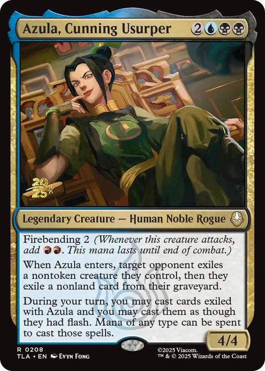Image for Azula, Cunning Usurper (208) (Prerelease Cards) - Magic: The Gathering
