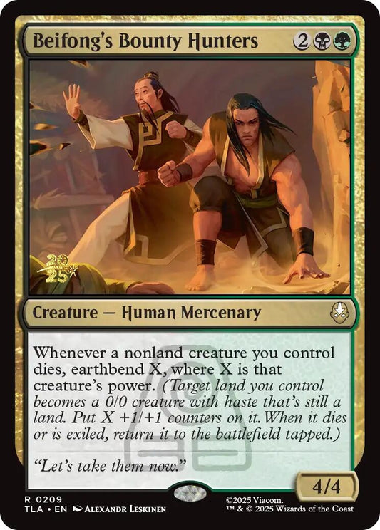 Image for Beifong's Bounty Hunters (209) (Prerelease Cards) - Magic: The Gathering