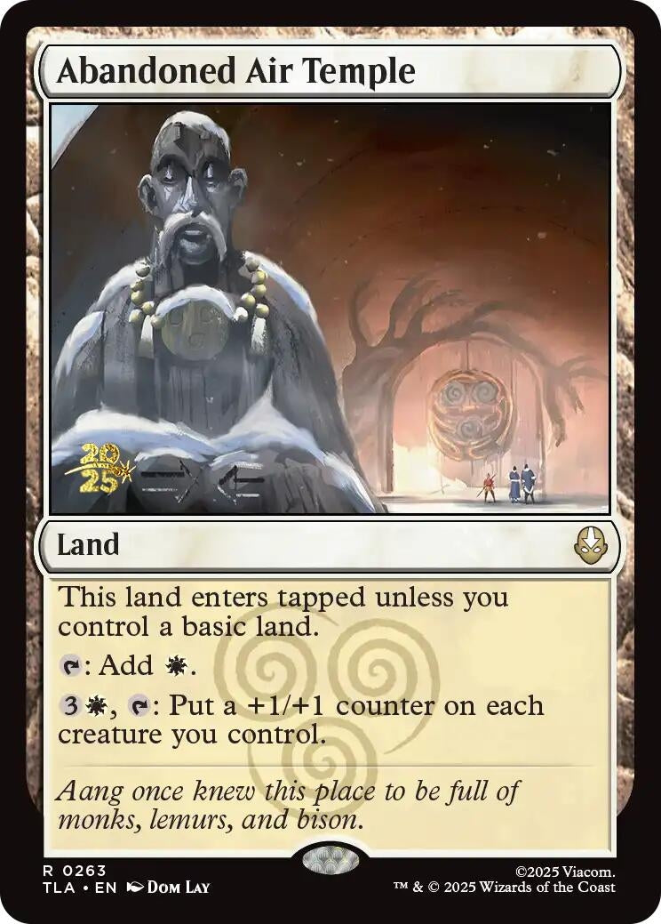 Image for Abandoned Air Temple (263) (Prerelease Cards) - Magic: The Gathering