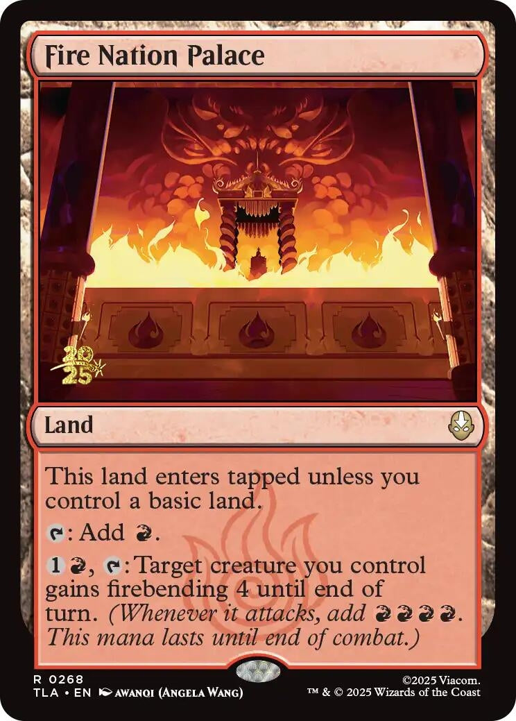 Image for Fire Nation Palace (268) (Prerelease Cards) - Magic: The Gathering