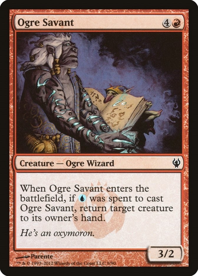 Image for Ogre Savant (9) (Duel Decks: Izzet vs. Golgari) - Magic: The Gathering