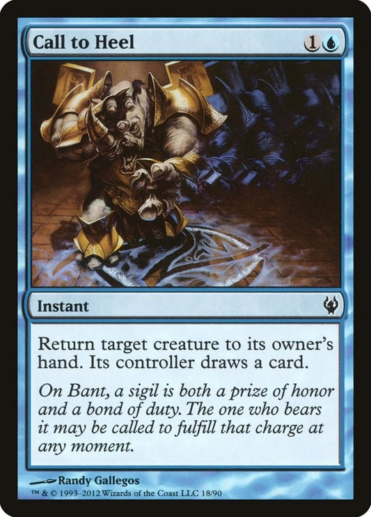 Image for Call to Heel (18) (Duel Decks: Izzet vs. Golgari) - Magic: The Gathering